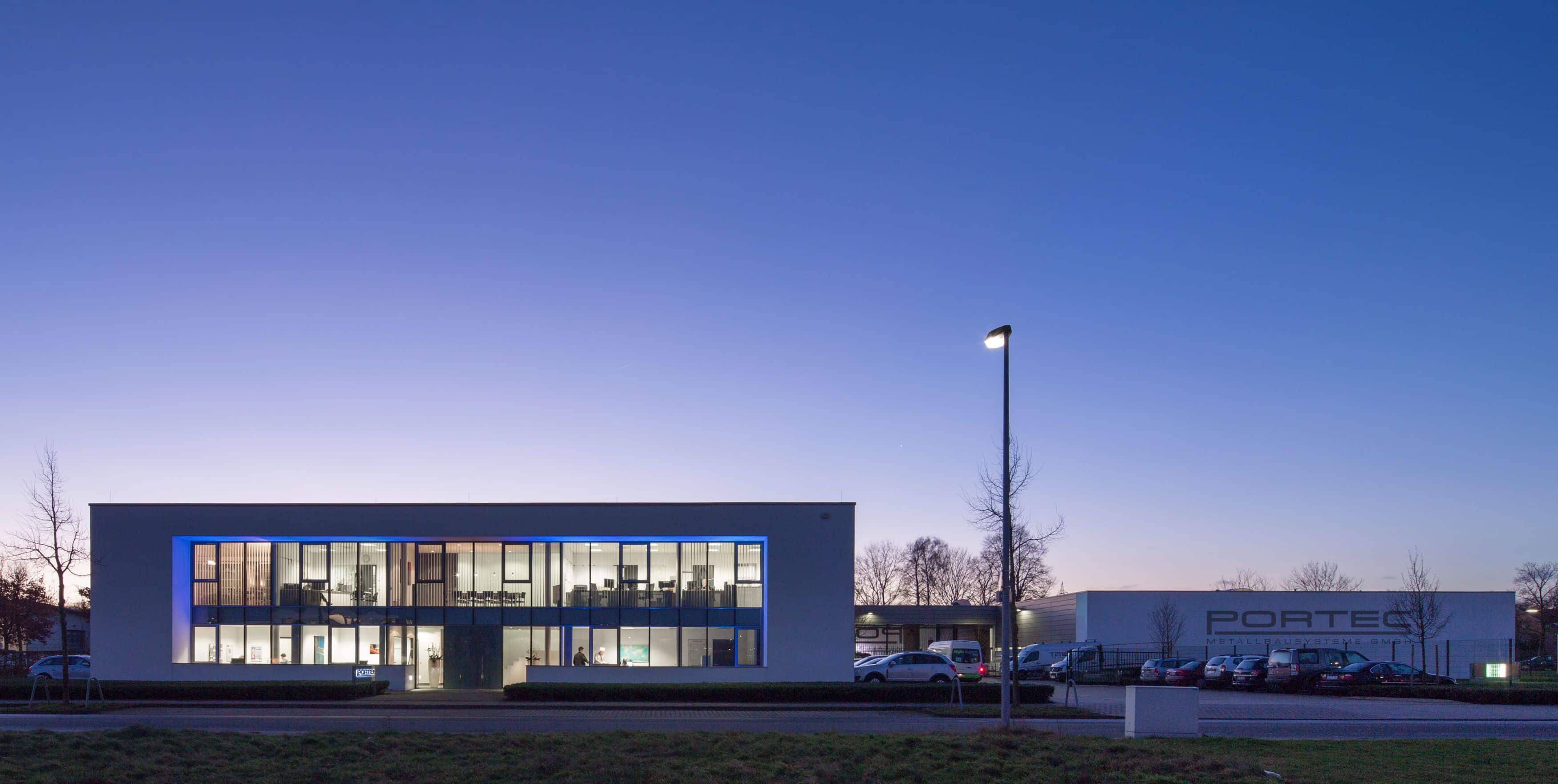 PORTEC - Metallbausysteme GmbH - Firmengebäude